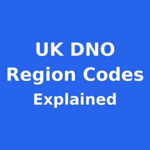 DNO Region Codes