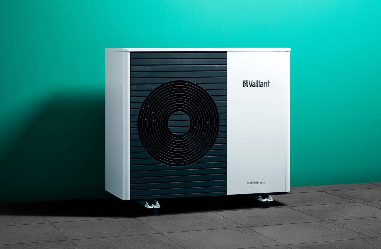 A Vaillant Arotherm Heat Pump