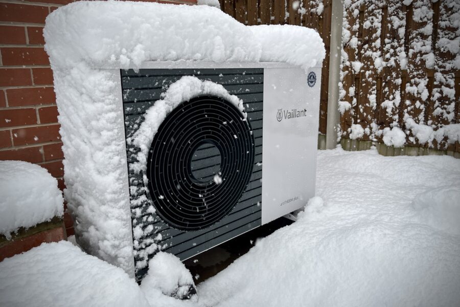 First winter with my air source heat pump